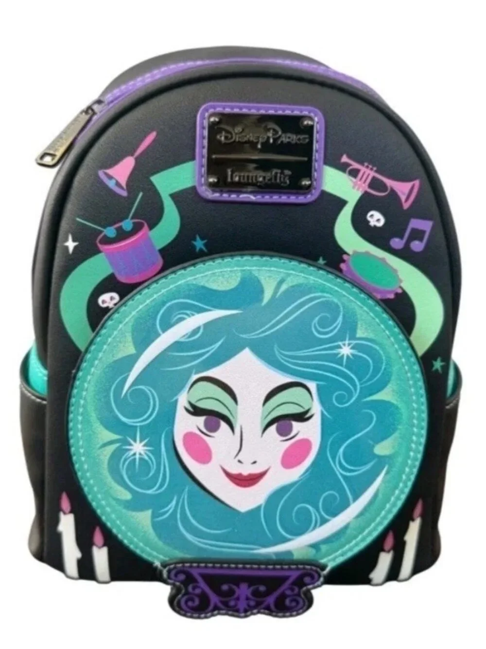 Loungefly Disney Parks Madame Leota Mini Backpack Crystal Ball Haunted Mansion